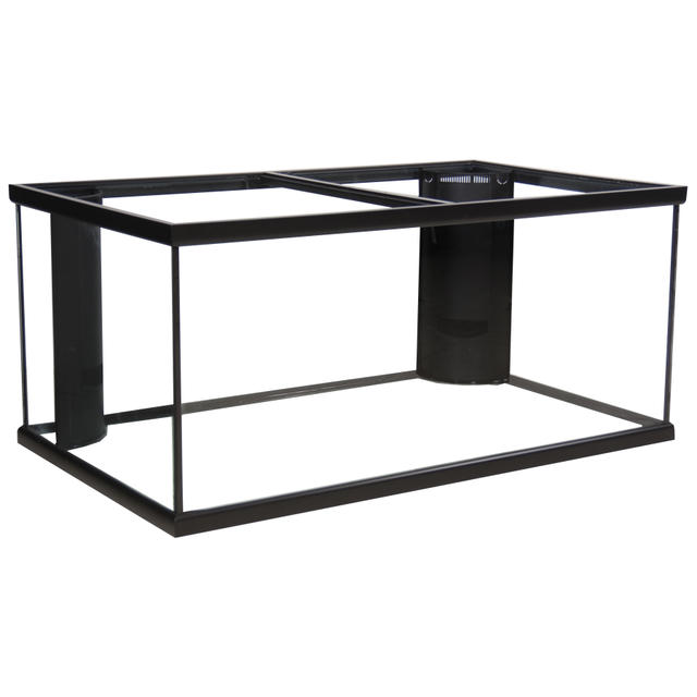 Corner Flo Rectangular Aquarium Black Marineland